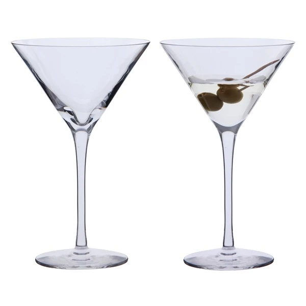 Bar Excellence Martini Glass, Set Of 2 1 Bar Excellence Martini Glass, Set Of 2