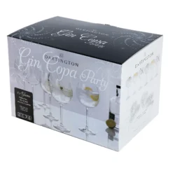 Gin Copa Party, Set Of 6 -Glassware Sales Store boxes gin copa party co 2 lr