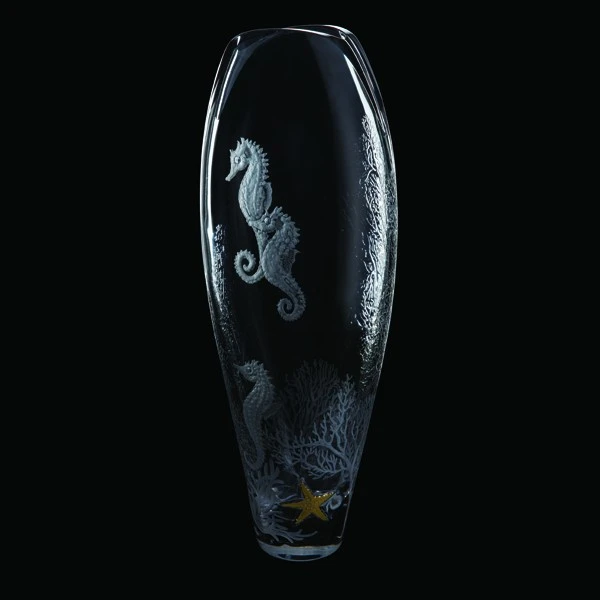 Seahorses - Tall Vase Ed: 25 1 Seahorses - Tall Vase Ed: 25