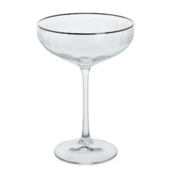 Gatsby Cocktail Saucer, Set Of 2 -Glassware Sales Store gat3562 3 p empty