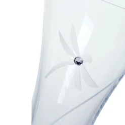 Small Dragonfly Glitz Vase -Glassware Sales Store glitz sml dragonful detail