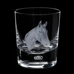 Hand Engraved Horse Tumbler
