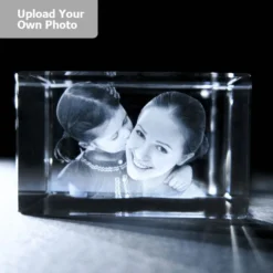 Large Laser Photo Gift Block - Rectangle (Free Text Engraving Available) - Standard Delivery Will Be 3 Working Days. -Glassware Sales Store largerect2