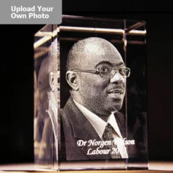 Medium Laser Photo Gift Block - Tower (Free Text Engraving Available) - Standard Delivery Will Be 3 Working Days. -Glassware Sales Store laser tower4