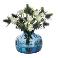 Cushion Medium Vase Ink Blue