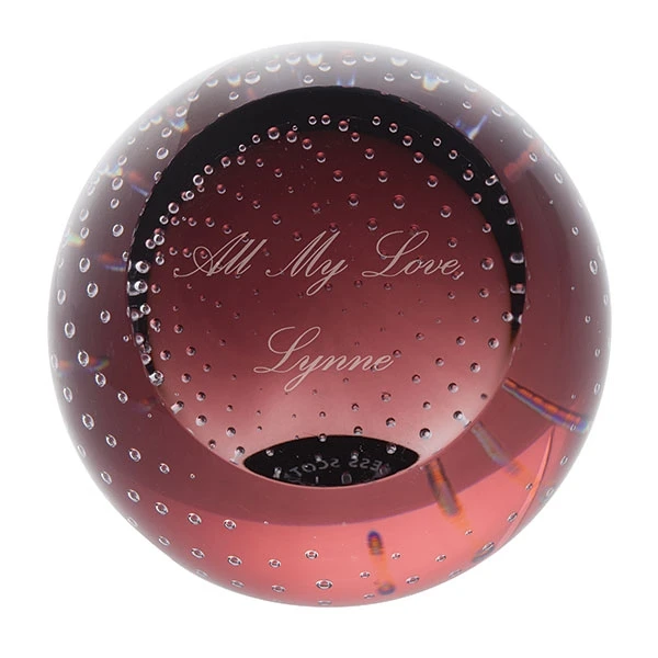 Heather/Brown Blank Paperweight 1 Heather/Brown Blank Paperweight