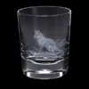 Hand Engraved Fox Tumbler