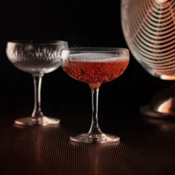 Limelight - Mitre Champagne Saucer, Set Of 2 -Glassware Sales Store saucer