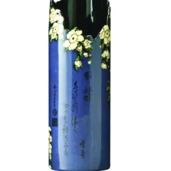 John Beswick Silhouette D'art Vase - Hokusai - Bird/Flowers