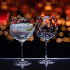 Glitz Gin & Tonic Copa, Set Of 2 -Glassware Sales Store st2557 13 n p mood