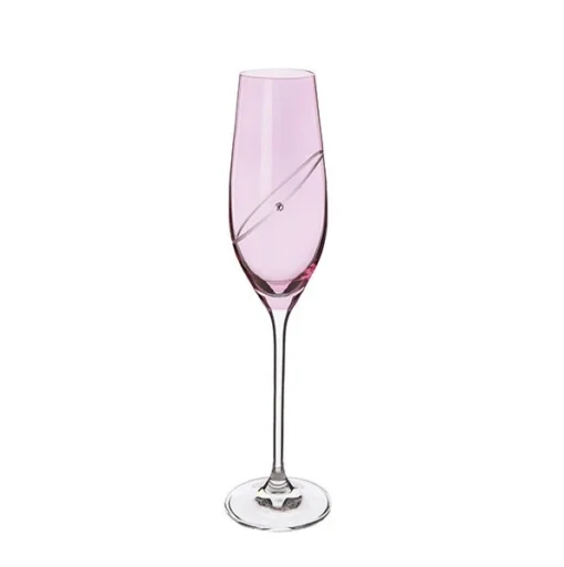 Glitz Celebration Ruby Flutes, Set Of 2 -Glassware Sales Store st2663 5 ru n p