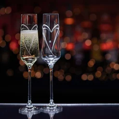 Glitz Romance Champagne Flutes -Glassware Sales Store st2664 5 n p mood