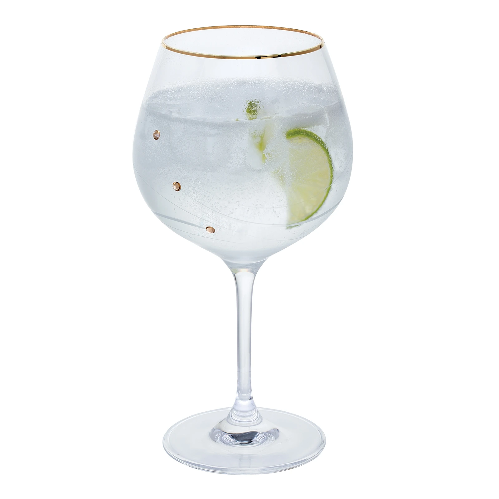 Glitz Gold Gin & Tonic Copa, Set Of 2 2 Glitz Gold Gin & Tonic Copa, Set Of 2 - Image 2