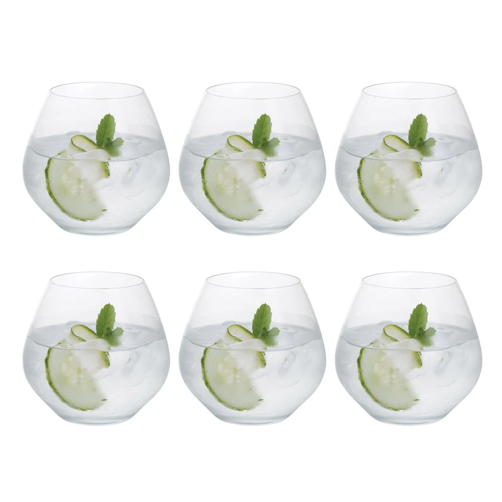 Stemless Copa Party, Set Of 6 1 Stemless Copa Party, Set Of 6