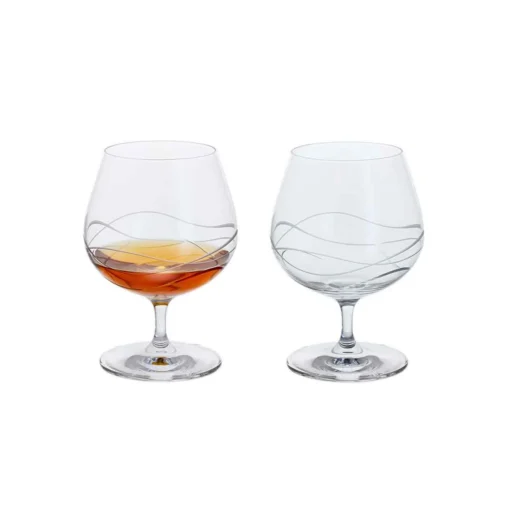 Twilight Brandy Glass, Set Of 2 -Glassware Sales Store twilight brandy pair