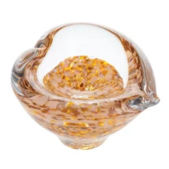 Gold - Mini Heart Bowls -Glassware Sales Store u09117 mini heart bowl gold co 1